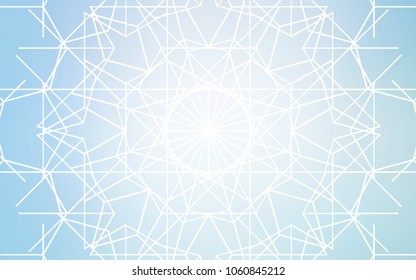 Light BLUE vector doodle blurred pattern. Brand-new colored illustration in blurry style with doodles drawn by child. The best blurred design for your business.