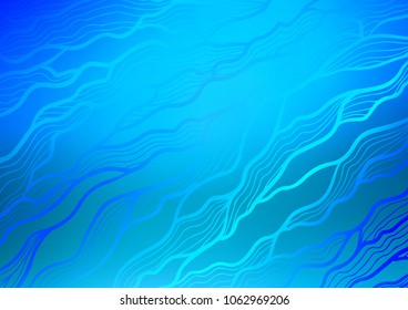 Light BLUE vector doodle blurred background. A completely new color illustration in doodle style. The textured pattern can be used for website.