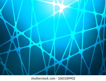 Light BLUE vector doodle blurred background. A completely new color illustration in doodle style. The template can be used as a background for cell phones.
