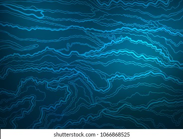 Light BLUE vector doodle blurred texture. A completely new color illustration in doodle style. The best blurred design for your business.