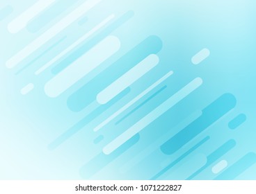 Light BLUE vector doodle blurred texture. Brand-new colored illustration in blurry style with doodles. The elegant pattern can be used as a part of a brand book.