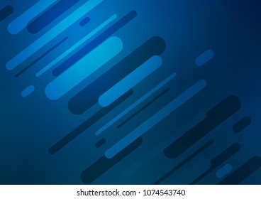 Light BLUE vector doodle blurred texture. Creative illustration in blurred style with doodles and Zen tangles. Brand-new style for your business design.