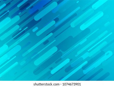 Light BLUE vector doodle blurred pattern. Colorful abstract illustration with lines in Asian style. The template can be used as a background for cell phones.