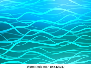 Light BLUE vector doodle blurred texture. Modern geometrical abstract illustration with doodles. A completely new template for your business design.