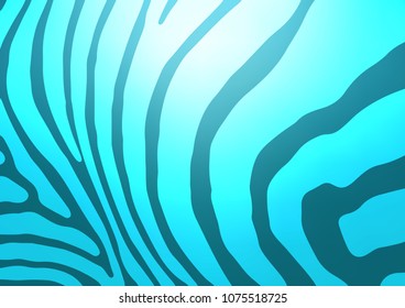 Light BLUE vector doodle blurred background. Colorful illustration in abstract style with doodles and Zen tangles. A new texture for your design.