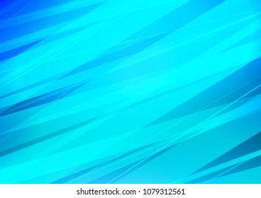 Light BLUE vector doodle blurred pattern. Colorful illustration in abstract style with doodles and Zen tangles. The completely new template can be used for your brand book.