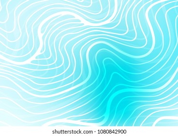 Light BLUE vector doodle blurred pattern. Creative illustration in blurred style with doodles and Zen tangles. Hand painted design for web, wrapping, wallpaper.