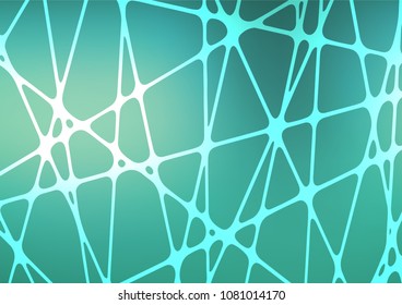 Light BLUE vector doodle blurred template. An elegant bright illustration with lines in Natural style. The elegant pattern can be used as a part of a brand book.
