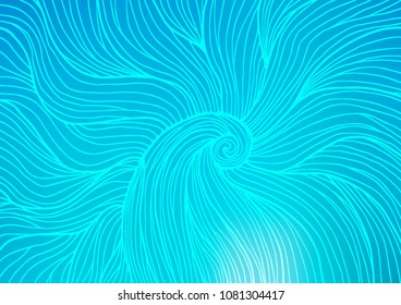 Light BLUE vector doodle blurred texture. A completely new color illustration in doodle style. The pattern can be used for coloring books and pages for kids.