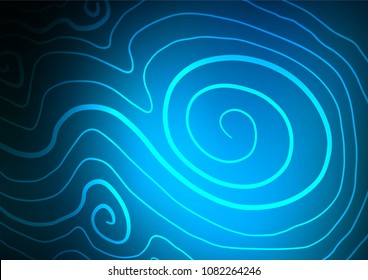 Light BLUE vector doodle blurred background. Brand-new colored illustration in blurry style with doodles. A new texture for your design.