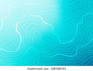 Light BLUE vector doodle blurred texture. Colorful illustration in abstract style with doodles and Zen tangles. The best blurred design for your business.