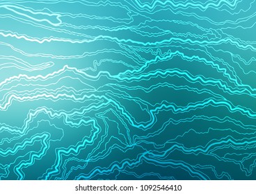 Light BLUE vector doodle blurred background. Sketchy hand drawn doodles on blurred background. A new texture for your design.