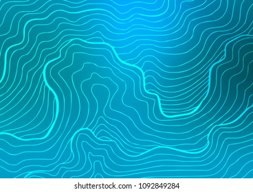 Light BLUE vector doodle blurred texture. Doodles on blurred abstract background with gradient. The pattern can be used for wallpapers and coloring books.