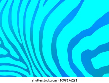 Light BLUE vector doodle blurred background. Doodles on blurred abstract background with gradient. The pattern can be used for wallpapers and coloring books.