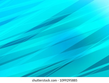 Light BLUE vector doodle blurred template. Colorful abstract illustration with lines in Asian style. A completely new template for your business design.