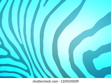 Light BLUE vector doodle blurred background. Colorful abstract illustration with lines in Asian style. The template can be used as a background for cell phones.