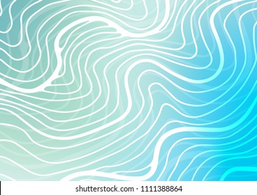 Light BLUE vector doodle blurred background. Colorful illustration in abstract style with doodles and Zen tangles. The template can be used as a background for cell phones.