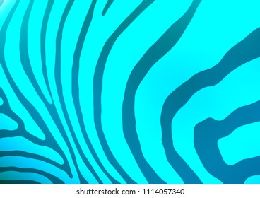 Light BLUE vector doodle blurred texture. A vague abstract illustration with doodles in Indian style. The textured pattern can be used for website.