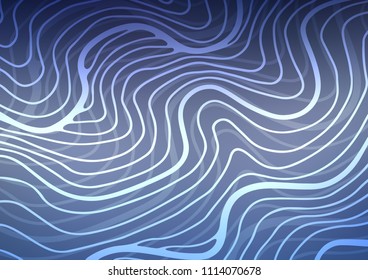 Light BLUE vector doodle blurred background. Creative illustration in blurred style with doodles and Zen tangles. Brand-new design for your business.