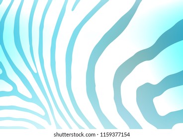 Light BLUE vector doodle blurred background. Blurred decorative design in Indian style with Zen tangles. The doodle design can be used for your web site.