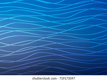 Light BLUE vector doodle blurred template. Decorative shining illustration with doodles on abstract template. Hand painted design for web, wrapping, wallpaper.