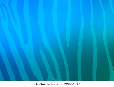 Light BLUE vector doodle blurred template. Glitter abstract illustration with doodles and Zen tangles. The template can be used as a background for cell phones.