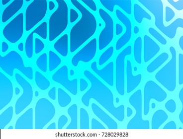 Light BLUE vector doodle blurred background. Decorative shining illustration with doodles on abstract template. A new texture for your design.