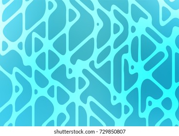 Light BLUE vector doodle blurred pattern. Modern geometrical abstract illustration with doodles. The elegant pattern can be used as a part of a brand book.