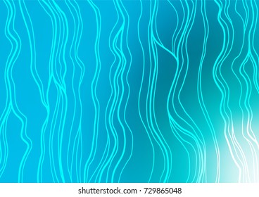 Light BLUE vector doodle blurred texture. Brand-new colored illustration in blurry style with doodles. The completely new template can be used for your brand book.