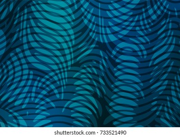 Light BLUE vector doodle blurred pattern. Decorative shining illustration with doodles on abstract template. The best blurred design for your business.