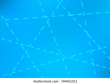 Light BLUE vector doodle blurred texture. Shining colored illustration with doodles in Zen tangle style. Brand-new design for your business.