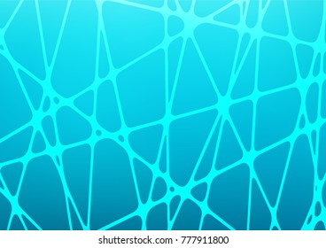 Light BLUE vector doodle blurred texture. Geometric doodle illustration in Origami style with gradient. The textured pattern can be used for website.