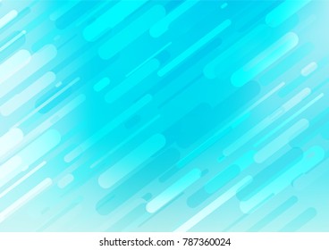 Light BLUE vector doodle blurred template. Glitter abstract illustration with doodles and Zen tangles. A completely new design for your business.