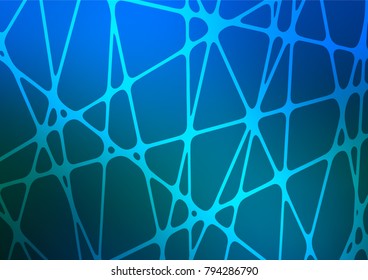 Light BLUE vector doodle blurred texture. A vague abstract illustration with doodles in Indian style. The doodle design can be used for your web site.