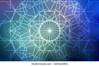 Light BLUE vector doodle bright layout. Modern geometrical abstract illustration with doodles drawn by child. The best blurred design for your business.