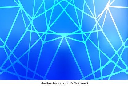 Light BLUE vector doodle bright pattern. Childish elegant natural pattern with gradient. A completely new design for your business.