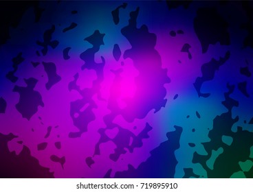 Light BLUE vector doodle bright template. Glitter abstract illustration with doodles and lines drawn by child. Hand painted design for web, leaflet, textile.