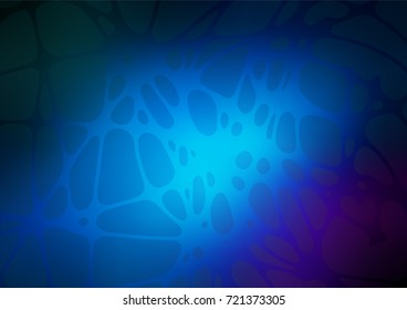 Light BLUE vector doodle bright pattern. Decorative shining childish illustration with doodles on abstract template. The template can be used as a background for cell phones.