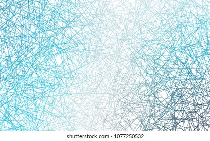 Light BLUE vector geometric simple minimalistic background, which consist of triangles on white background. Triangular pattern with gradient for your business design. 