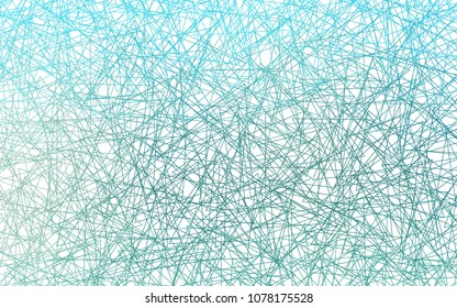 Light BLUE vector geometric simple minimalistic background, which consist of triangles on white background. Triangular pattern with gradient for your business design. 