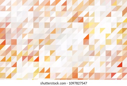 Light BLUE vector geometric simple minimalistic background, which consist of triangles on white background. Triangular pattern with gradient for your business design. 