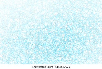 Light BLUE vector geometric simple minimalistic background, which consist of triangles on white background. Triangular pattern with gradient for your business design. 