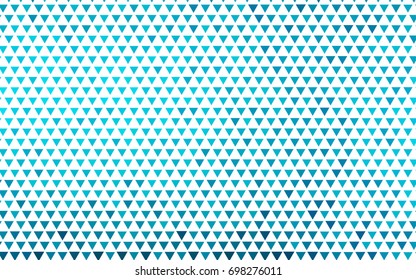 Light BLUE vector geometric simple minimalistic background, which consist of triangles on white background. Triangular pattern with gradient for your business design. 