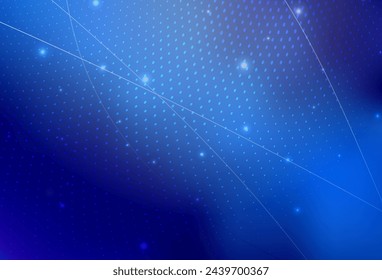 Light BLUE vector Glitter abstract illustration with blurred drops of rain. Beautiful colored illustration with blurred circles in nature style. Smart design for business ads.