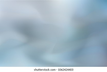Light BLUE vector glossy abstract cover. Glitter abstract illustration with an elegant design. The elegant pattern can be used as part of a brand book.