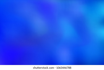 Light BLUE vector glossy abstract cover. Colorful illustration in abstract style with gradient. A new texture for your design.