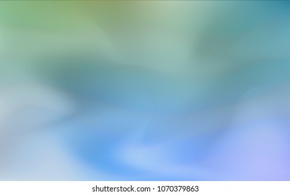 Light BLUE vector glossy abstract backdrop. Colorful abstract illustration with gradient. The blurred design can be used for your web site.