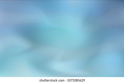 Light BLUE vector glossy abstract cover. Shining colored illustration in a brand-new style. A new texture for your design.