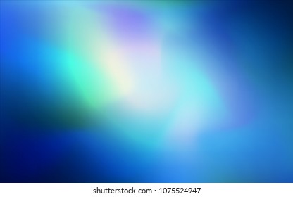Light BLUE vector glossy abstract cover. A vague abstract illustration with gradient. The template can be used as a background of a cell phone.