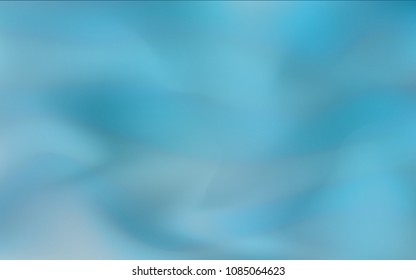Light BLUE vector glossy abstract cover. Glitter abstract illustration with an elegant design. The template can be used as a background of a cell phone.